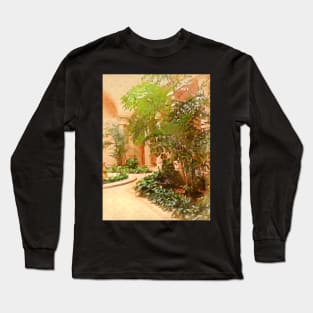 In the Courtyard Long Sleeve T-Shirt